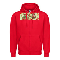Red just a girl who loves christmas Zipper Hoodie - BundleAndBundleShop