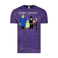 Cloud Purple 60s milton the monster show characters and logotype Vintage Tee - lanVoArt