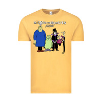 Vintage Mustard 60s milton the monster show characters and logotype Vintage Tee - lanVoArt