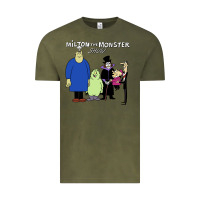 60s Milton The Monster Show Characters And Logotype Vintage Tee | Teevron