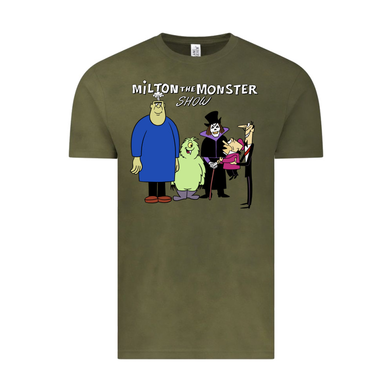 60s Milton The Monster Show Characters And Logotype Vintage Tee by lanVoArt | Teevron
