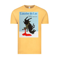 Vintage Mustard lancelot du lac   robert bresson film Vintage Tee - lanVoArt
