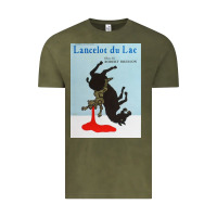 Vintage Olive lancelot du lac   robert bresson film Vintage Tee - lanVoArt