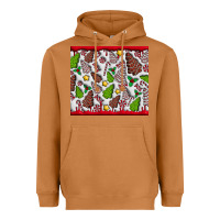 Meerkat Christmas Cakes Heavyweight Hoodie - CowhideDigitalArt