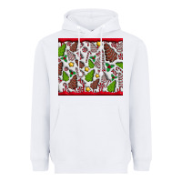 White Christmas Cakes Heavyweight Hoodie - CowhideDigitalArt