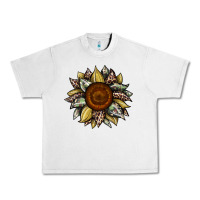 Lunar Rock sunflower camouflage and leopard 2 Urban Heavy Tee - JahusDesignShop