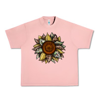 Salmon sunflower camouflage and leopard 2 Urban Heavy Tee - JahusDesignShop