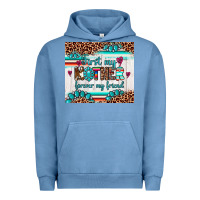 Pigment Pebble Blue first my mother forever my friend Urban Hoodie - Artiststas