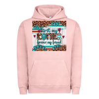 Pigment Salmon first my mother forever my friend Urban Hoodie - Artiststas