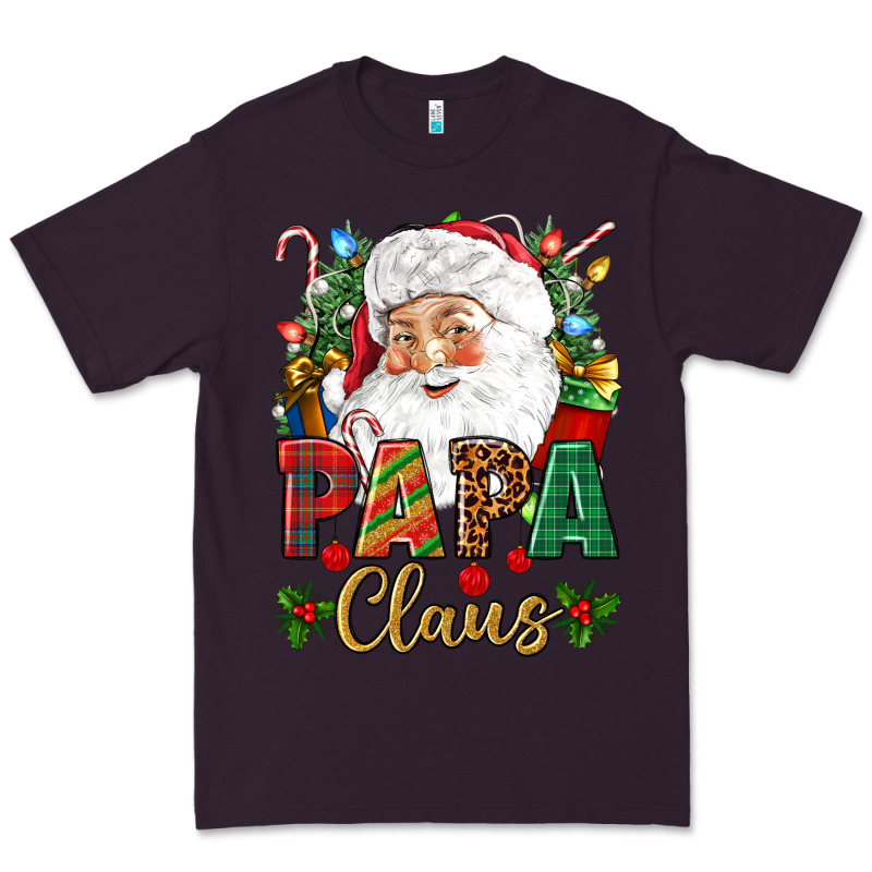 Papa Claus Christmas Premium Tee by NancyCooperArtShop | Teevron