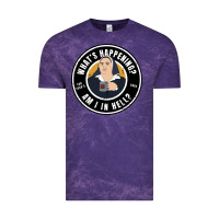 Cloud Purple derry girls sister michael quote Vintage Tee - lanVoArt