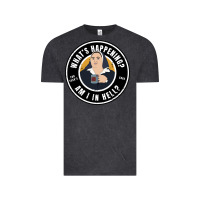 Vintage Black derry girls sister michael quote Vintage Tee - lanVoArt