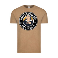 Vintage Coffee derry girls sister michael quote Vintage Tee - lanVoArt