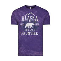 Alaska The Last Frontier Shirt   Adventure Alaskan Home Gift T Shirt Vintage Tee | Teevron