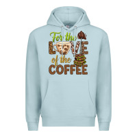 Blue Mist for the love of the coffee bbs Premium Hoodie - BundleAndBundleShop