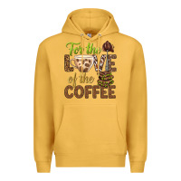 Mustard for the love of the coffee bbs Premium Hoodie - BundleAndBundleShop