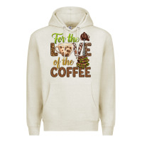 Oatmeal Heather for the love of the coffee bbs Premium Hoodie - BundleAndBundleShop