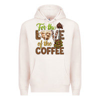 Pale Pink for the love of the coffee bbs Premium Hoodie - BundleAndBundleShop
