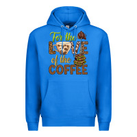 True Royal for the love of the coffee bbs Premium Hoodie - BundleAndBundleShop