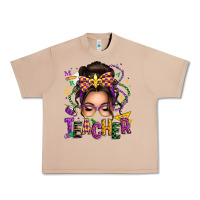 Burro mardi gras teacher caucasian messy bun Urban Heavy Tee - texasbilliewilder