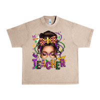 French Oak mardi gras teacher caucasian messy bun Urban Heavy Tee - texasbilliewilder
