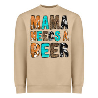 Mama Needs A Beer Heavyweight Sweatshirt | Teevron