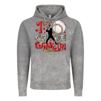 Cloud Rock back to school 1st baseball game on Vintage Hoodie - NancyCooperArtShop