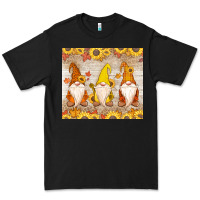 Black Thankful Gnomes Premium Tee - MaliasSmallBusiness