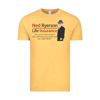 Vintage Mustard ned ryerson life insurance. groundhog day Vintage Tee - lanVoArt