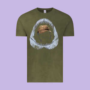 Here's To Swimmin' With Bow Legged Women. Vintage Tee Designed By Lanvoart