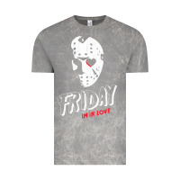Cloud Rock friday the 13th friday i'm in love vintage style horror halloween t sh Vintage Tee - lanVoArt