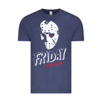 Vintage Denim friday the 13th friday i'm in love vintage style horror halloween t sh Vintage Tee - lanVoArt