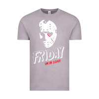 Vintage Zinc friday the 13th friday i'm in love vintage style horror halloween t sh Vintage Tee - lanVoArt