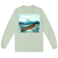 Matcha the lake is my happy place Long Sleeve Tee - TumblerDesignByShophia