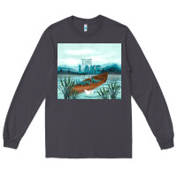 Smoke the lake is my happy place Long Sleeve Tee - TumblerDesignByShophia