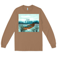 Toasted Coconut the lake is my happy place Long Sleeve Tee - TumblerDesignByShophia