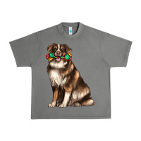 Tornado australian shepherd with rope toy Urban Heavy Tee - texasbilliewilder