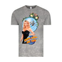 Cloud Rock not of this earth girls are easy mixup Vintage Tee - lanVoArt