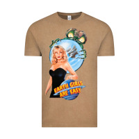 Vintage Coffee not of this earth girls are easy mixup Vintage Tee - lanVoArt