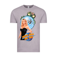 Vintage Zinc not of this earth girls are easy mixup Vintage Tee - lanVoArt