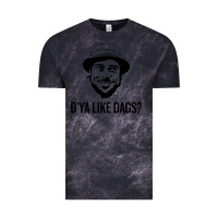 Cloud Black snatch   d'ya like dags. Vintage Tee - lanVoArt