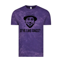Cloud Purple snatch   d'ya like dags. Vintage Tee - lanVoArt