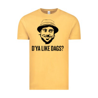 Vintage Mustard snatch   d'ya like dags. Vintage Tee - lanVoArt