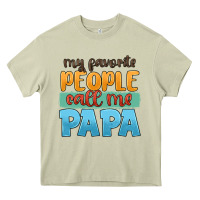 Mossy my favorite people call me papa Heavy Core Tee - JahusDesignShop