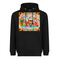 Black christmas coffee class Heavyweight Hoodie - CowhideDigitalArt