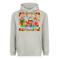 Moon Dust christmas coffee class Heavyweight Hoodie - CowhideDigitalArt