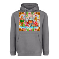 Storm christmas coffee class Heavyweight Hoodie - CowhideDigitalArt