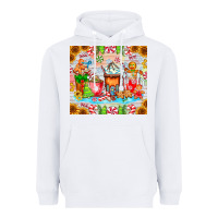 White christmas coffee class Heavyweight Hoodie - CowhideDigitalArt