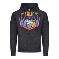 Vintage Black Salty soul Vintage Hoodie - NancyCooperArtShop