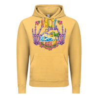 Vintage Mustard Salty soul Vintage Hoodie - NancyCooperArtShop